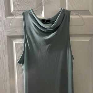 See You Monday Sleeveless Top in Soft Green